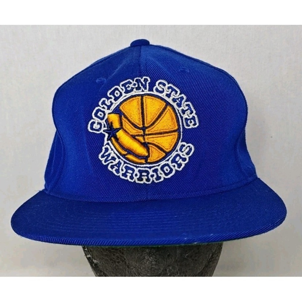 MITCHELL NESS Snapback NBA 2014 Golden State Warriors Blue Basketball Hat Cap